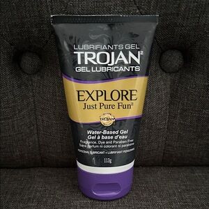 NEW 🆕 SEALED Trojan Explore Just Pure Fun Water-Based Gel - Exp 2028